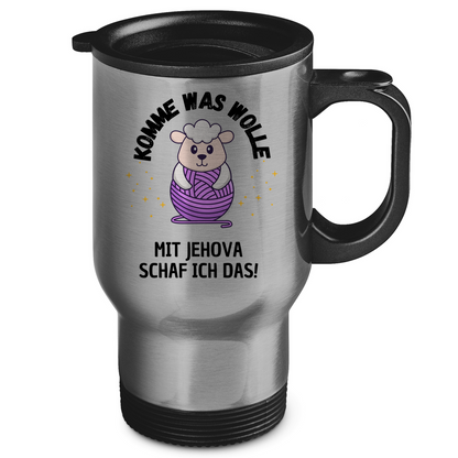 Komme was Wolle - JW Edelstahl-Thermobecher - 2 Farben