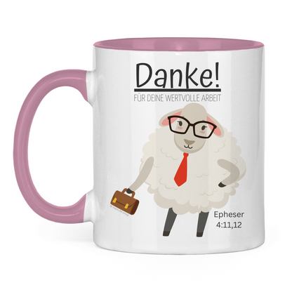 Danke für deine wertvolle Arbeit - JW Tasse - 12 Farben