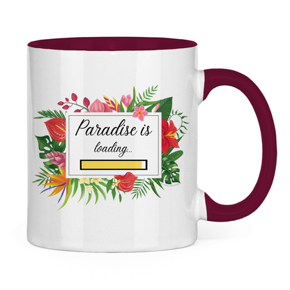 Paradise is loading - JW Tasse Geschenk -  12 Farben
