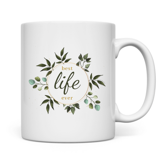 Best Life Ever - JW Tasse Geschenk -  12 Farben