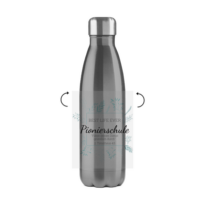 Pionierschule - Best Life Ever - JW Edelstahl-Thermoflasche - Personalisierbar