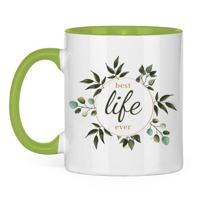 Best Life Ever - JW Tasse Geschenk -  12 Farben
