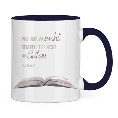 Best Day Ever - JW Tasse zur Taufe - Personalisierbar - 12 Farben