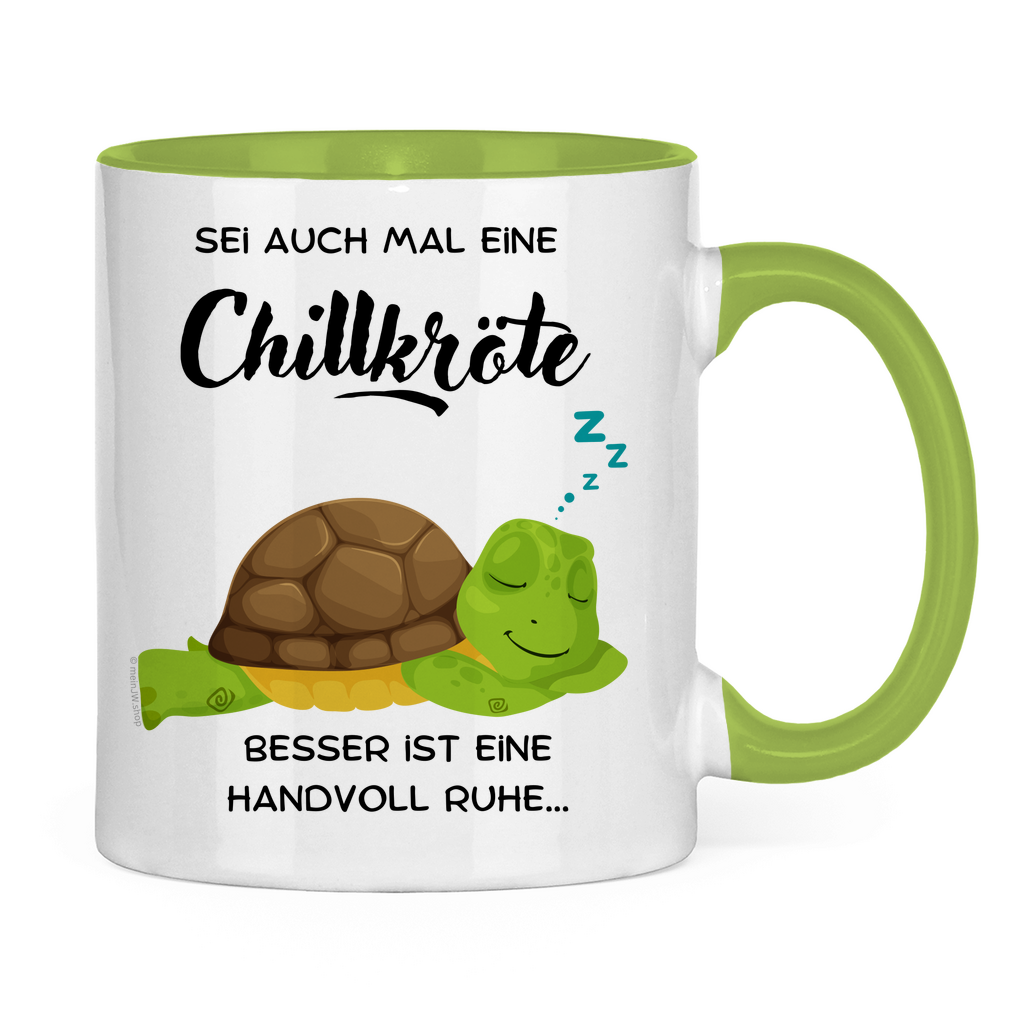 Chillkröte - JW Tasse Geschenk -  12 Farben