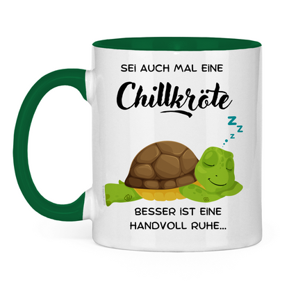 Chillkröte - JW Tasse Geschenk -  12 Farben
