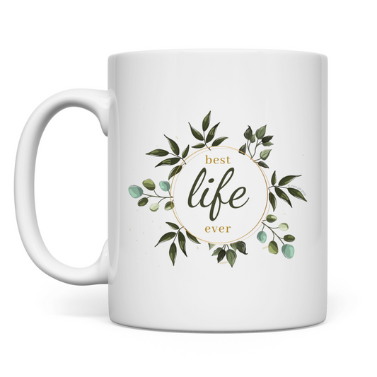 Best Life Ever - JW Tasse Geschenk -  12 Farben