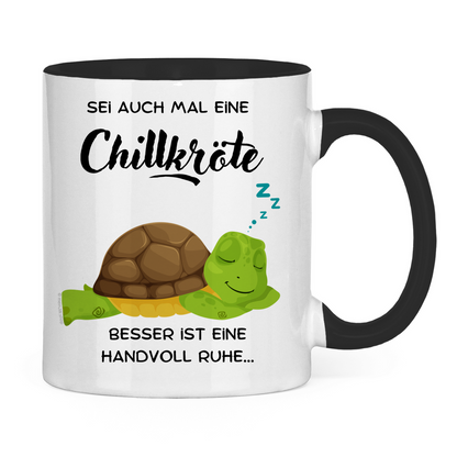 Chillkröte - JW Tasse Geschenk -  12 Farben