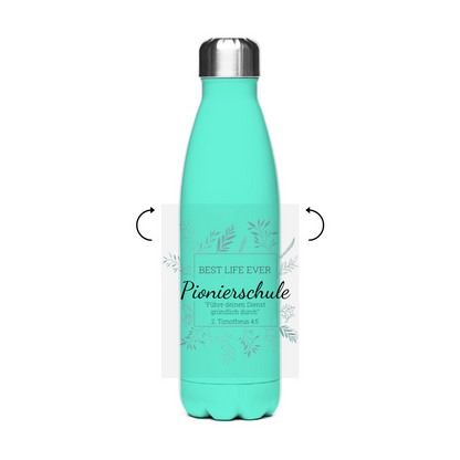 Pionierschule - Best Life Ever - JW Edelstahl-Thermoflasche - Personalisierbar