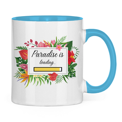 Paradise is loading - JW Tasse Geschenk -  12 Farben