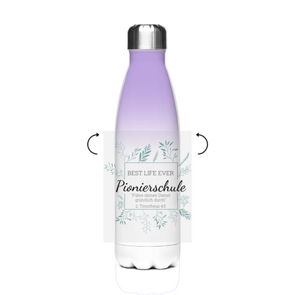 Pionierschule - Best Life Ever - JW Edelstahl-Thermoflasche - Personalisierbar