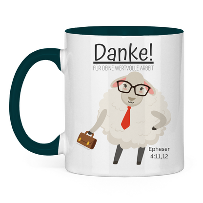 Danke für deine wertvolle Arbeit - JW Tasse - 12 Farben