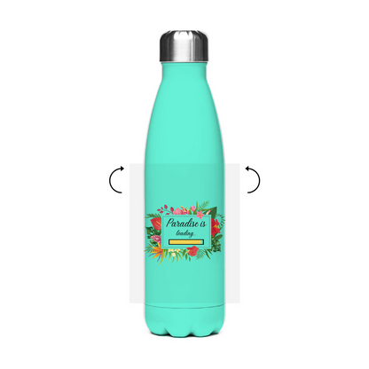 Paradies is loading - JW Edelstahl-Thermoflasche - 7 Farben