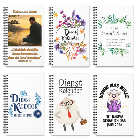 JW Taschen-Kalender für Jahr 2026