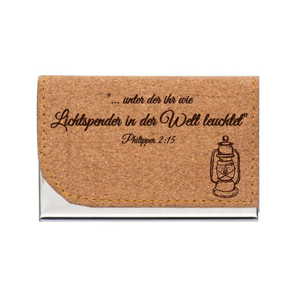 JW Kontaktkarten Etui - Lichtspender - Personalisierbar