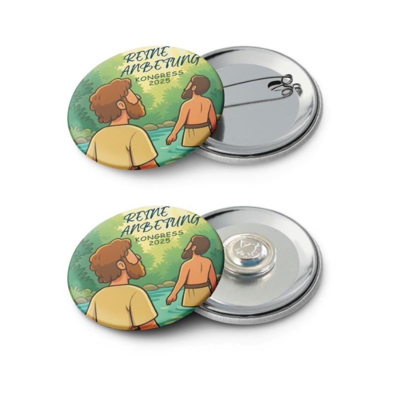 Kinder Button - Regionaler Kongress 2025 - Reine Anbetung