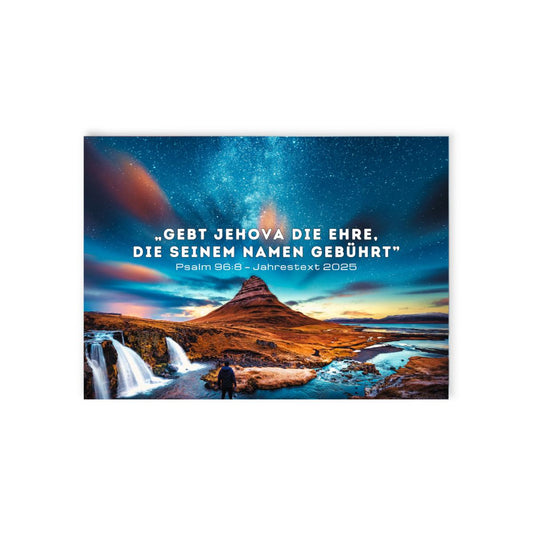 Postkarte mit Jahrestext 2025 - Schöpfung