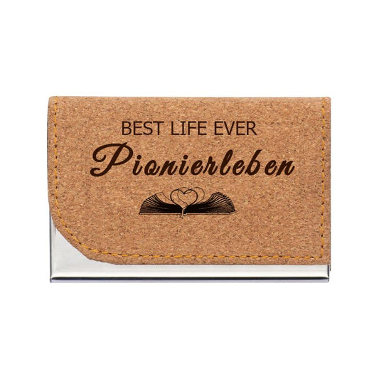 JW Kontaktkarten Etui - Pionierleben - Personalisierbar