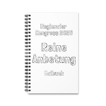 Kinder-Malbuch - Regionaler Kongress 2025 - Reine Anbetung