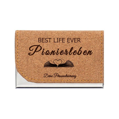JW Kontaktkarten Etui - Pionierleben - Personalisierbar