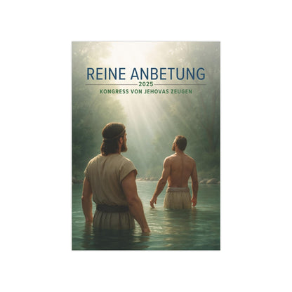 5 Postkarten zum Kongress 2025 - Reine Anbetung