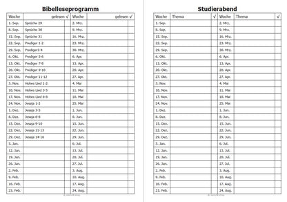 JW Taschen-Kalender für Dienstjahr 2025-2026