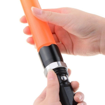 LED Akku Power Taschenlampe mit SOS Fackel