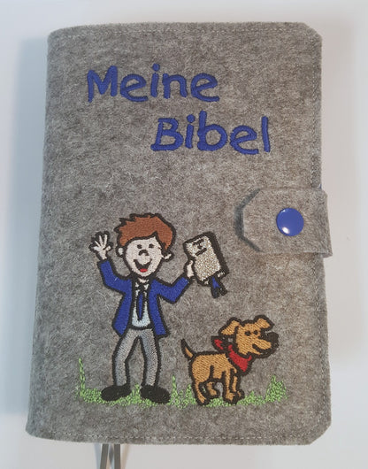 Filz-Bibelhülle (versch. Varianten)