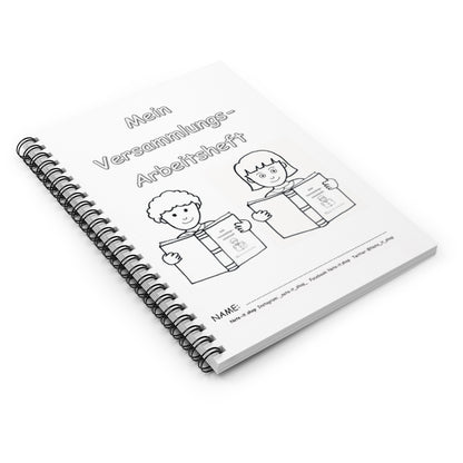 Mein Versammlungs-Arbeitsheft (Kinder Malbuch)